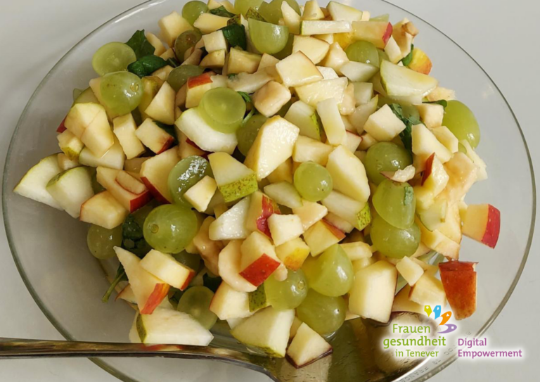 Rezept: Herbstlicher Obstsalat